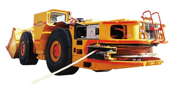 Վերին ստորգետնյա LHD- ներ `ամուր տարածությունների համար